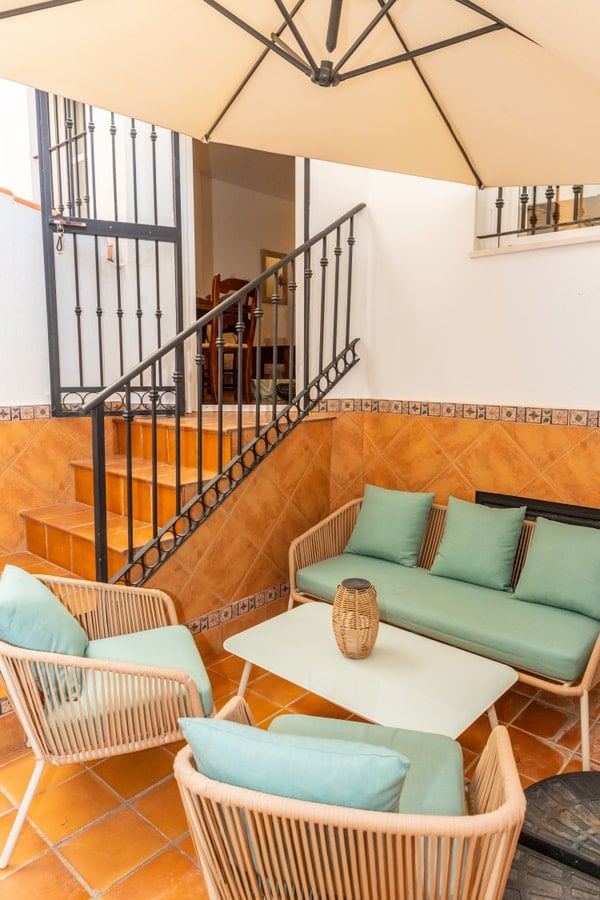 Casa El Lance: Patio junto al Paseo Marítimo — foto 8