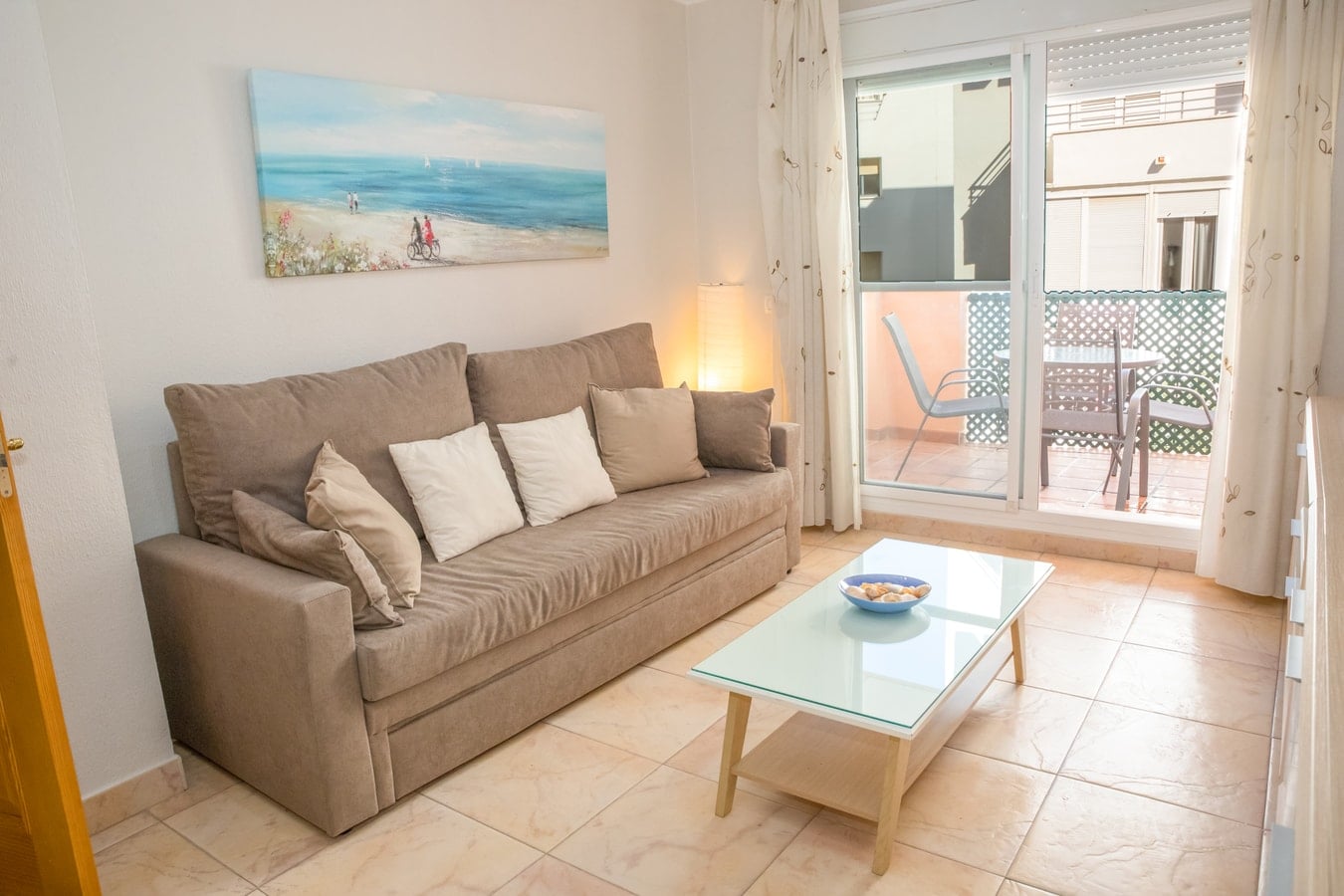 Vistas marinas en Barbate: terraza privada — foto principal