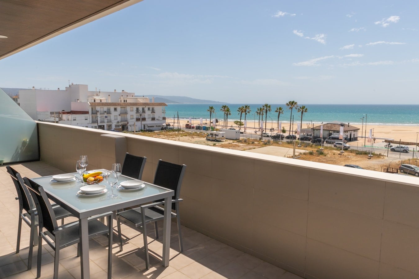 Vistas a Rajamanta desde terraza en Barbate — foto principal