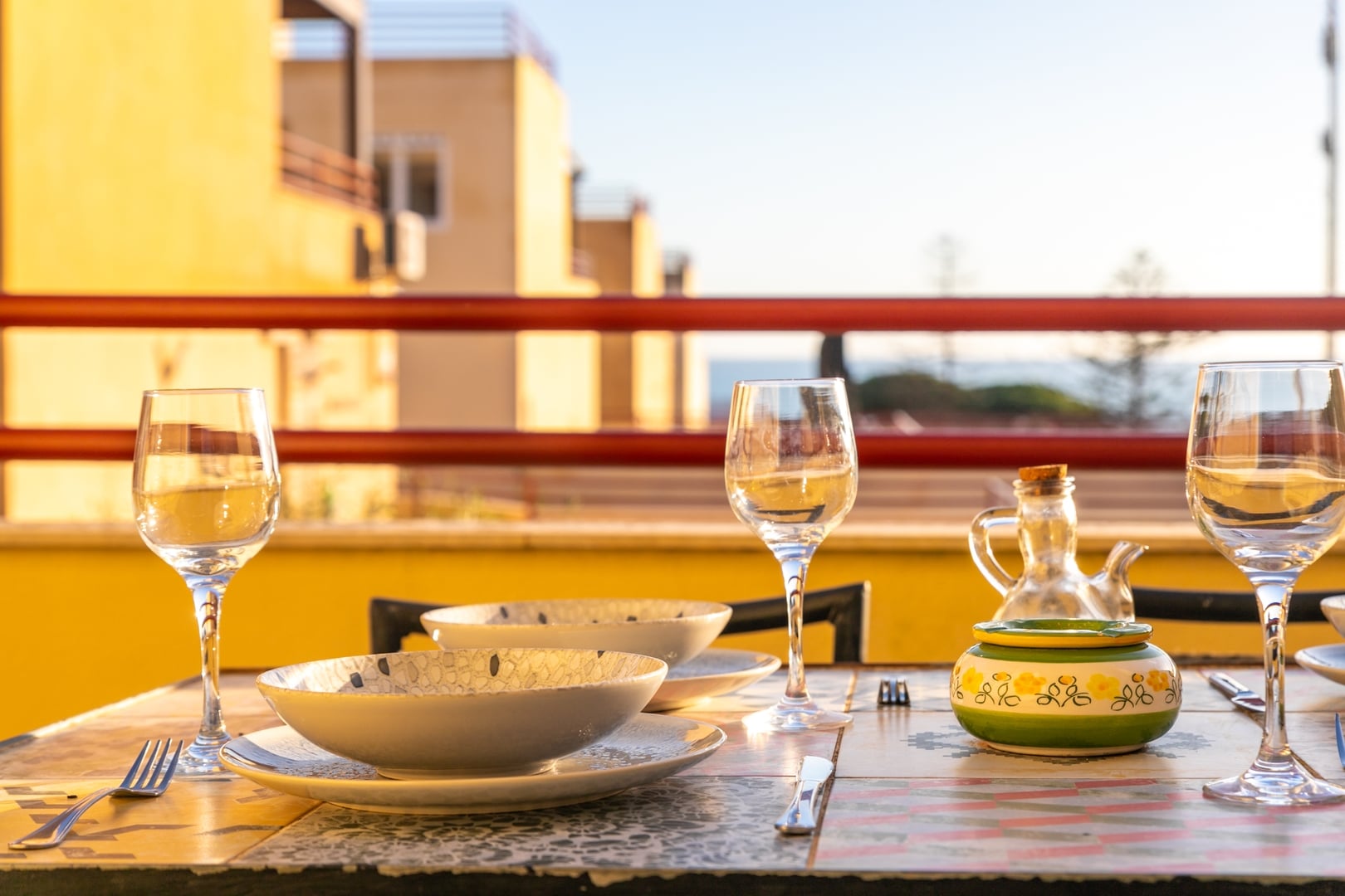 Terraza atardecer: relax en Caños — foto 23