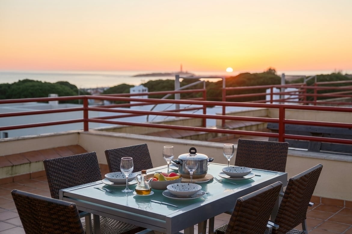 Terraza atardecer: relax en Caños — foto 31